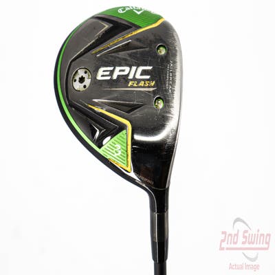 Tour Issue Callaway EPIC Flash Fairway Wood 3 Wood 3W 15° Mitsubishi Tensei AV Blue 75 Graphite Stiff Right Handed 42.5in