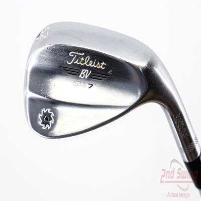 Titleist Vokey SM7 Tour Chrome Wedge Gap GW 52° 8 Deg Bounce F Grind SM7 BV Steel Wedge Flex Right Handed 36.25in