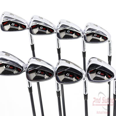 Ping G410 Iron Set 4-PW GW ALTA CB Red Graphite Regular Right Handed Black Dot 38.25in