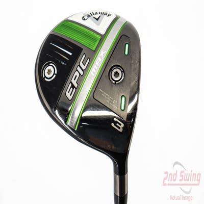 Callaway EPIC Max Fairway Wood 3 Wood 3W 15° UST ATTAS Speed Series 40 Graphite Senior Right Handed 42.0in