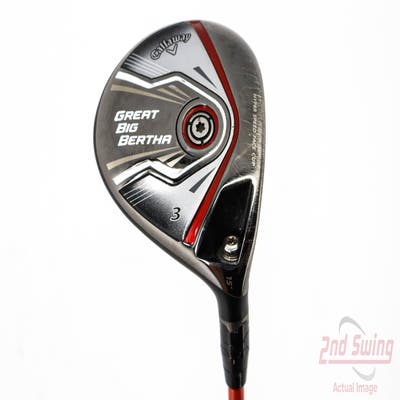 Tour Issue Callaway 2015 Great Big Bertha Fairway Wood 3 Wood 3W 15° Graphite Design Tour AD DJ-6 Graphite X-Stiff Right Handed 43.0in