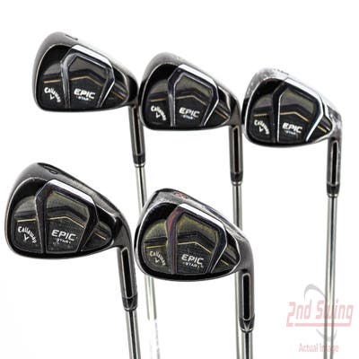 Callaway EPIC Star Iron Set 7-GW Mitsubishi Grand Bassara i55 Graphite Regular Right Handed 38.0in