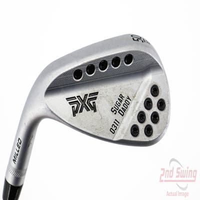 PXG 0311 Sugar Daddy Milled Chrome Wedge Gap GW 50° 10 Deg Bounce Aerotech SteelFiber fc115cw Graphite Stiff Left Handed 36.0in