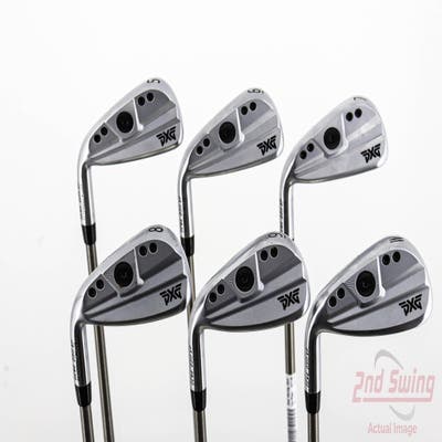 PXG 0311 XP GEN4 Iron Set 5-PW Aerotech SteelFiber i95 Graphite Stiff Left Handed 38.75in