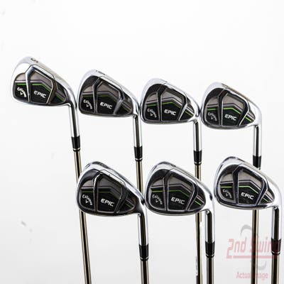 Callaway Epic Iron Set 5-GW UST Mamiya Recoil 660 F3 Graphite Regular Right Handed 39.0in