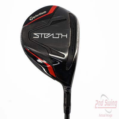 TaylorMade Stealth Fairway Wood 3 Wood HL 16.5° Mitsubishi C6 Onyx 60 Graphite Stiff Right Handed 43.5in