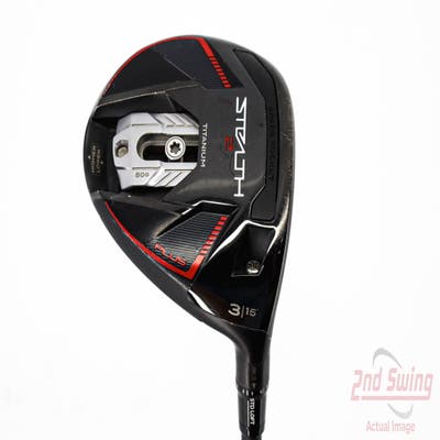 TaylorMade Stealth 2 Plus Fairway Wood 3 Wood 3W 15° MCA Tensei 1K Blue 65 Graphite Stiff Right Handed 43.5in