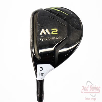 TaylorMade 2019 M2 Fairway Wood 3 Wood 3W 15° TM M2 Reax Graphite Stiff Left Handed 43.5in