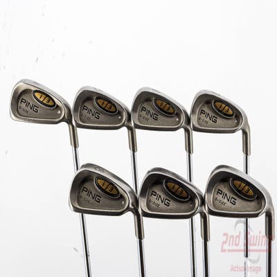 Ping i3 Oversize Iron Set 4-PW Ping Z-Z65 Steel Stiff Right Handed Silver Dot 39.5in