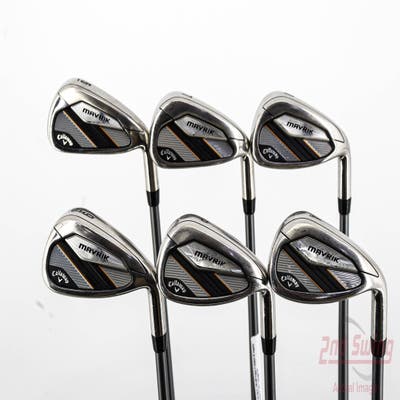 Callaway Mavrik Iron Set 6-PW AW Project X Catalyst 65 Graphite Regular Right Handed 37.75in