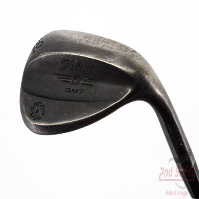 Titleist Vokey SM7 Jet Black Wedge Lob LW 60° 8 Deg Bounce SM7 BV Steel Wedge Flex Right Handed 35.0in