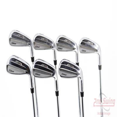 Titleist 2021 T100S Iron Set 4-PW Project X 6.0 Steel Stiff Right Handed 38.25in