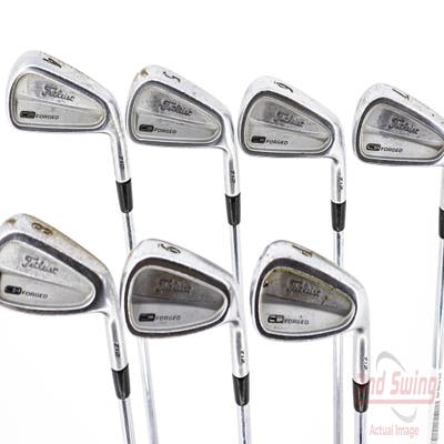 Titleist 712 CB Iron Set 4-PW True Temper Dynamic Gold S300 Steel Stiff Right Handed 38.25in