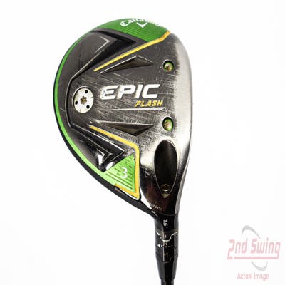 Callaway EPIC Flash Fairway Wood 3 Wood 3W 15° Fujikura Vista Pro 60 Graphite Stiff Right Handed 42.5in