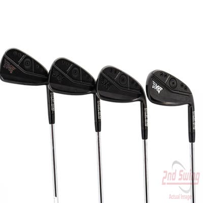 PXG 0311 XP GEN6 Double Black Iron Set 7-PW FST KBS Tour 120 Steel Stiff Right Handed 37.5in