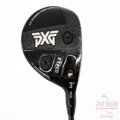 PXG 0341 X GEN4 Fairway Wood 3 Wood 3W 15° PX HZRDUS Smoke Yellow 70 Graphite Stiff Right Handed 43.0in