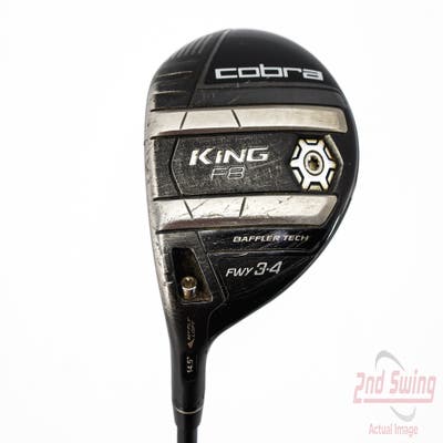 Cobra King F8 Fairway Wood 3-4 Wood 3-4W 14.5° Aldila NV 2KXV Blue 70 Graphite X-Stiff Left Handed 43.0in