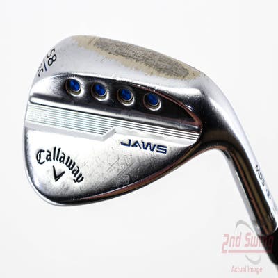 Callaway Jaws MD5 Platinum Chrome Wedge Lob LW 58° 8 Deg Bounce C Grind Dynamic Gold Tour Issue S200 Steel Stiff Right Handed 35.0in