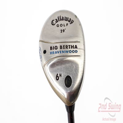 Callaway Big Bertha Heavenwood Hybrid 6 Hybrid 29° Stock Graphite Shaft Graphite Ladies Right Handed 38.5in