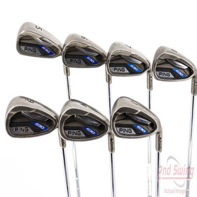 Ping G30 Iron Set 5-GW Ping CFS Distance Steel Regular Right Handed Black Dot 38.5in