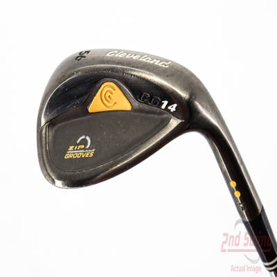 Cleveland CG14 Gunmetal Wedge Sand SW 56° 14 Deg Bounce True Temper Dynamic Gold Steel Wedge Flex Right Handed 35.5in