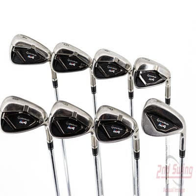 TaylorMade M4 Iron Set 4-PW AW FST KBS MAX 85 Steel Regular Right Handed 38.75in