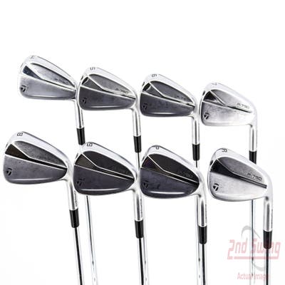 TaylorMade 2021 P790 Iron Set 4-GW FST KBS Tour $-Taper Steel Stiff Right Handed 38.75in