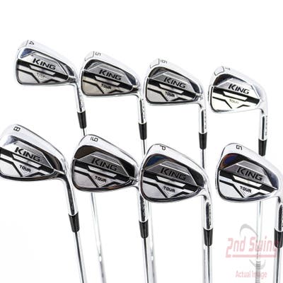 Cobra KING MIM Tour Iron Set 4-GW FST KBS Tour $-Taper Steel X-Stiff Right Handed 38.0in