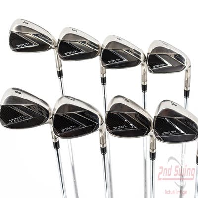 TaylorMade Stealth Iron Set 4-GW FST KBS MAX 85 Steel Stiff Right Handed 38.25in