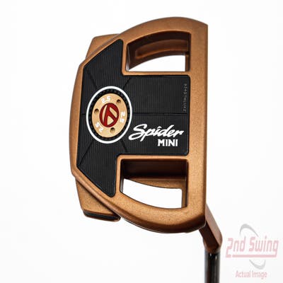 Mint TaylorMade Spider Mini Copper Putter Steel Right Handed 34.0in