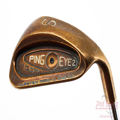 Ping Eye 2 Beryllium Copper Wedge Sand SW Ping Microtaper Steel Stiff Right Handed Black Dot 35.5in