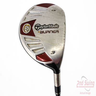 TaylorMade 2007 Burner Steel Fairway Wood 3 Wood 3W 15° TM Reax Superfast 50 Graphite Stiff Right Handed 43.25in