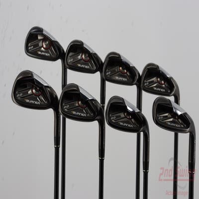 TaylorMade Burner 2.0 Iron Set 4-PW AW TM Superfast 65 Graphite Regular Right Handed 38.25in