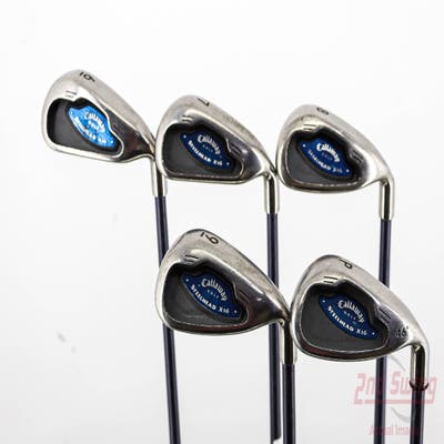 Callaway X-16 Iron Set 6-PW Callaway Stock Graphite Graphite Senior Right Handed 37.75in