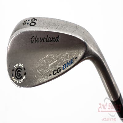 Cleveland CG ONE Wedge Lob LW 60° 10 Deg Bounce Stock Steel Shaft Steel Wedge Flex Right Handed 35.25in