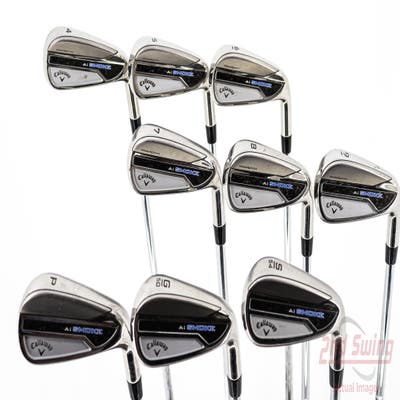 Callaway Paradym Ai Smoke Iron Set 4-SW Nippon NS Pro Modus 3 Tour 105 Steel Stiff Right Handed 39.0in