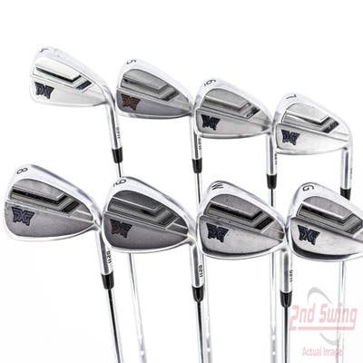 PXG 0211 XCOR2 Chrome Iron Set 4-GW FST KBS Tour Lite Steel Stiff Right Handed 39.25in