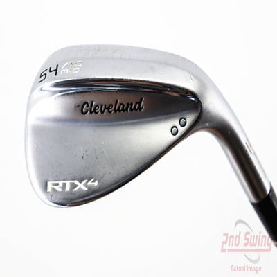 Cleveland RTX 4 Tour Satin Wedge Sand SW 54° 10 Deg Bounce Dynamic Gold Tour Issue S400 Steel Stiff Right Handed 35.75in