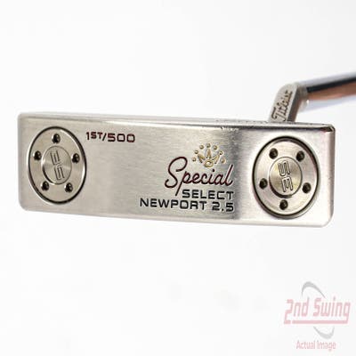 Titleist Scotty Cameron Special Select Newport 2.5 1st of 500 Putter Steel Right Handed 34.0in