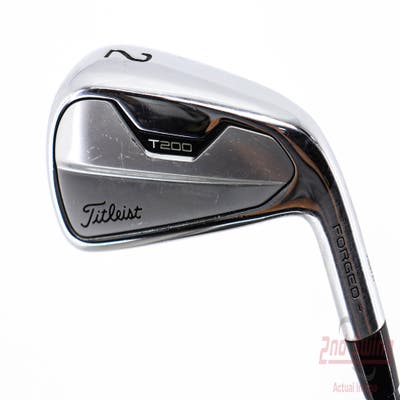 Titleist 2021 T200 Utility Utility Iron 2 Utility PX HZRDUS Smoke Black RDX 90 Graphite X-Stiff Right Handed 39.75in