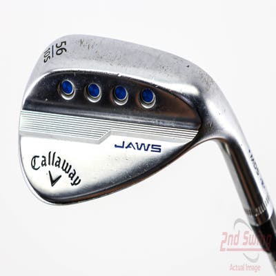 Callaway Jaws MD5 Platinum Chrome Wedge Sand SW 56° 10 Deg Bounce S Grind Callaway Stock Steel Steel Wedge Flex Right Handed 35.5in