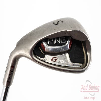 Ping G20 Wedge Sand SW Ping CFS Steel X-Stiff Left Handed Red dot 36.5in