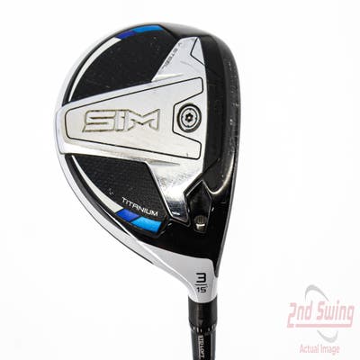 TaylorMade SIM Ti Fairway Wood 3 Wood 3W 15° MCA Diamana F Limited 65 Graphite Regular Right Handed 43.25in