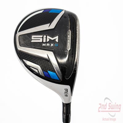 TaylorMade SIM MAX-D Fairway Wood 3 Wood 3W 16° UST Mamiya Helium 5 Graphite Regular Right Handed 43.25in