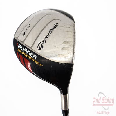 TaylorMade Burner Superfast Fairway Wood 3 Wood 3W 15° TM Burner Superfast 48 Graphite Stiff Right Handed 43.5in