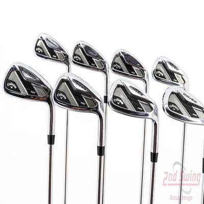 Callaway Mavrik Pro Iron Set 4-GW True Temper Elevate 95 VSS Steel Stiff Right Handed 38.75in