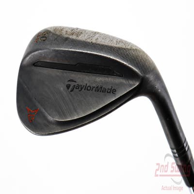 TaylorMade Milled Grind 2 Black Wedge Lob LW 60° 8 Deg Bounce Stock Steel Shaft Steel Wedge Flex Right Handed 35.25in