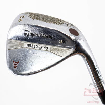 TaylorMade Milled Grind Satin Chrome Wedge Sand SW 56° Stock Steel Shaft Steel Wedge Flex Right Handed 35.25in