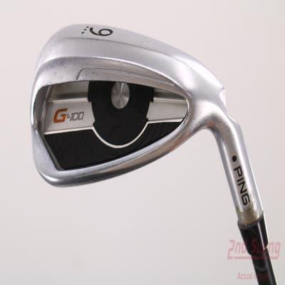 Ping G400 Single Iron 9 Iron Aldila NV 65 Graphite Regular Right Handed Black Dot 36.5in