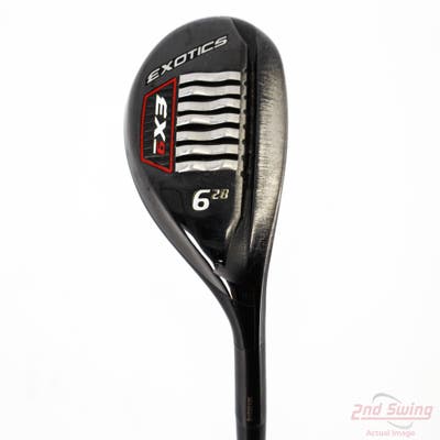 Tour Edge Exotics EX9 Hybrid 6 Hybrid 28° UST Mamiya Recoil 460 F3 Graphite Regular Right Handed 38.75in